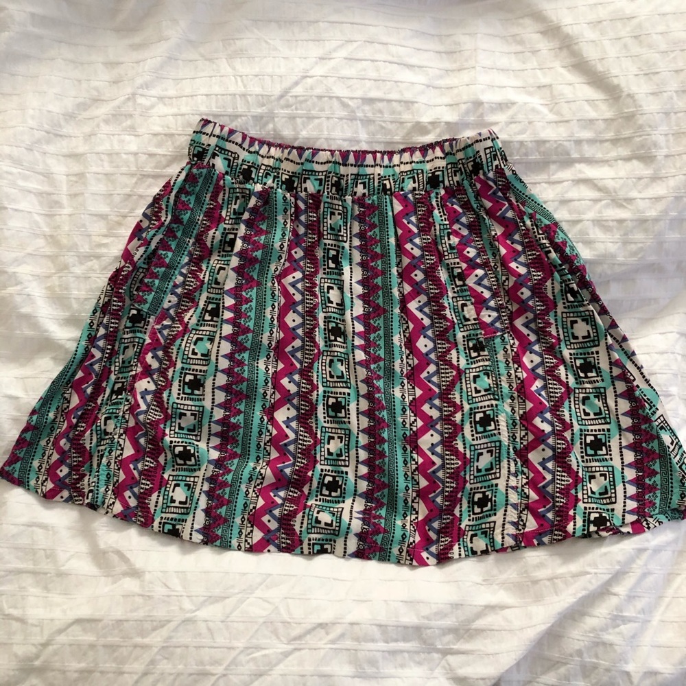 Aztec Mini Skirt